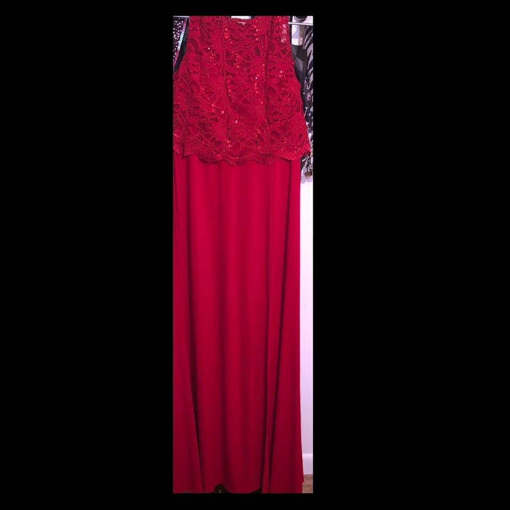 Red dress